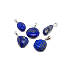 Lapis lazuli dobcsiszolat medál medál