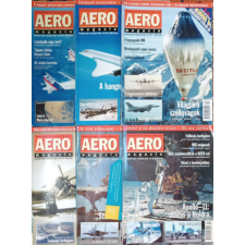 LAPKER ZRT AERO magazin 1999. szórványszámok (02, 03, 04, 05, 06, 07) - antikvárium - használt könyv