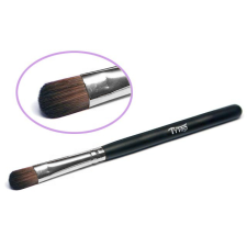  Lapos ecset 8mm fekete-ezüst csillámtetoválás