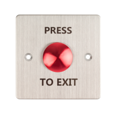  Lapos,gomba formájú nyomógomb FMB-B-25SS-2-rd zár és alkatrészei