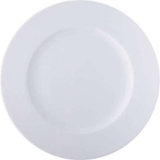  Lapostányér, fehér, 24 cm, 6 db-os szett &quot;Economic&quot; tányér és evőeszköz