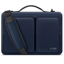 Laptop táska, 13 - 14" készülékhez, vállpánttal, TP Defender Bag, sötétkék számítógéptáska