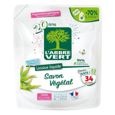 LARBRE VERT Larbre vert folyékony mosószer utántöltő növényi szappannal 1530 ml tisztító- és takarítószer, higiénia