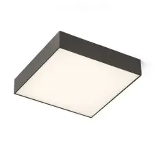  LARISA - Négyzet alakú mennyezeti lámpa - Fekete - 30W LED világítás