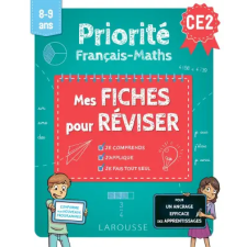Larousse Fiches CE2 Priorité Français Maths idegen nyelvű könyv