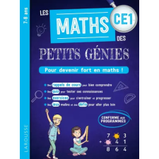 Larousse Les MATHS des PETITS GENIES : Tout le CE1 idegen nyelvű könyv