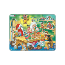 Larsen Maxi Puzzle 140 db-os EA2 - Mikulás Műhely (114186) puzzle, kirakós