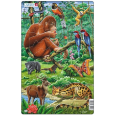 Larsen Maxi Puzzle 30 db-os A4 - Jungle (115817) puzzle, kirakós