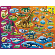 Larsen Maxi Puzzle 85 db-os - Természetrajz - A Triász kortól napjainkig puzzle, kirakós
