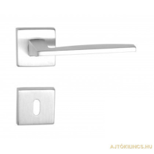 Lartech-Maestro Light Kilincsgarnitúra Négyzetrozettás Szatén Króm Felület WC zár és alkatrészei