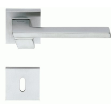 Lartech-Maestro Mandelli Jet Négyzetrozettás Ajtókilincs Szatén Króm Felület BB zár és alkatrészei