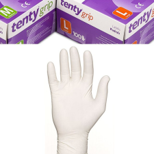 Latex orvosi vizsgáló kesztyű púderes TENTY Grip fehér gyógyhatású készítmény