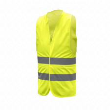 Láthatósági mellény sárga XL, HÖGERT HT5K231-XL láthatósági ruházat