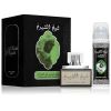  Lattafa Sheikh Al Shuyukh Black Arab parfüm 50 ml + Dezodor Spray 50 ml 6479211627964