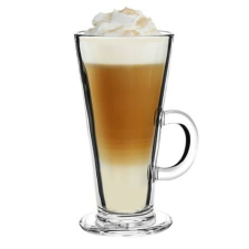 . Lattespohár, füllel, 6db-os szett, 31 cl GastroLine (KHPU213) alapvető élelmiszer