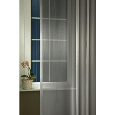 Látvány Textil Kft Dreher organza kész függöny Mira ezüst szürke 100x100cm lakástextília