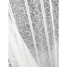 Látvány Textil Kft Fehér jaquard kész függöny bordűrös 240x340cm lakástextília
