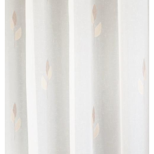 Látvány Textil Kft Fehér voila kész függöny Bonita 02 bézs drapp 140x160cm lakástextília
