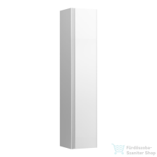 Laufen Base 165x35x33,5 cm-es 1 ajtós szekrény,jobbos,fényes fehér H4030321102611 fürdőszoba bútor