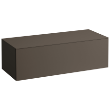 Laufen Il Bagno Alessi szekrény pulttal 120x50x37 cm Függesztett, mosdó alatti gesztenye H4303000974291 fürdőszoba bútor