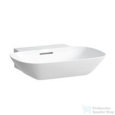 Laufen Ino 56x45 cm-es mosdó csaplyuk nélkül,matt fehér H8103027571091 szaniter