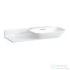 Laufen Ino 90x45 cm-es mosdó csaplyuk nélkül,pult a bal oldalon,LCC bevonattal,fehér H8133014001091