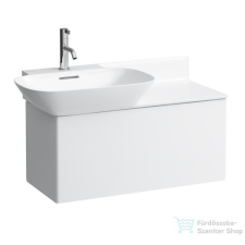 Laufen Ino alsószekrény, 1 fiókkal, 813301/2 tip. mosdókhoz, matt fehér színben H4254010301701 ( 425401 ) fürdőszoba bútor