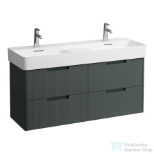 Laufen JUNA 117x40 cm alsószekrény, 4 fiók, VAL H814282 mosdóhoz, szürke H4116441092661 fürdőszoba bútor