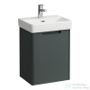 Laufen JUNA 45 alsószekrény, 1 ajtó, bal oldali zsanér, PRO S H815961 mosdóhoz, Traffic Grey H4114411092661