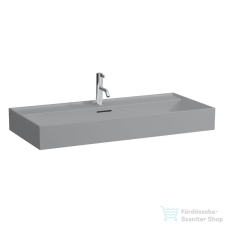 Laufen Kartell By Laufen 100x46 cm-es mosdó egy csaplyukkal,Matt szürke H8103377591041 szaniter
