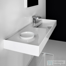 Laufen Kartell By Laufen 120x46 cm-es mosdó,speciálisan fedett lefolyóval,fehér H8133330001111 szaniter