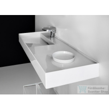 Laufen Kartell By Laufen 120x46 mosdó, jobb oldali polccal, 1 csaplyukkal H8133320001111 ( 813332 ) szaniter