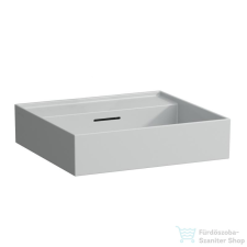 Laufen Kartell By Laufen 50x46 cm-es mosdó csaplyuk nélkül,Matt szürke H8103327591091 szaniter