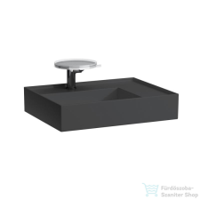 Laufen Kartell By Laufen 60x46 cm-es mosdó 1 csaplyukkal, Graphite matt H8183347581111 szaniter