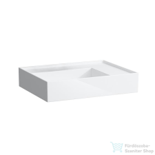 Laufen Kartell By Laufen 60x46 cm-es mosdó csaplyuk nélkül,fehér H8183340001121 szaniter