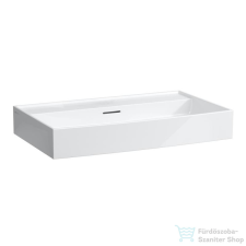 Laufen Kartell By Laufen 80x46 cm-es mosdó csaplyuk nélkül,fehér H8103360001091 szaniter