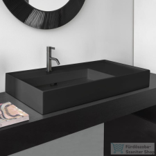 Laufen Kartell By Laufen 90x46 cm-es mosdó 1 csaplyukkal,Graphite matt H8103387581111 szaniter