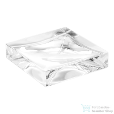 Laufen Kartell By Laufen Boxy szappantartó,Átlátszó kristályüveg H3833300840001 fürdőszoba kiegészítő