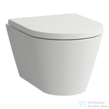 Laufen Kartell rimless kompakt mélyöblítésű fali WC LCC bevonattal,fehér H8203334000001 szaniter