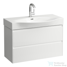 Laufen Lani 90 alsószekrény, 2 fiókkal, H811702 mosdóhoz, matt fehér H4042121122601 fürdőszoba bútor