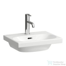Laufen Lua 45x35 cm-es csiszolt aljú mosdó egy csaplyukkal,LCC bevonattal, H8160804001041 szaniter
