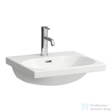 Laufen Lua 50x46 cm-es mosdó egy csaplyukkal,LCC bevonattal, H8100814001041 szaniter