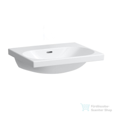 Laufen Lua 55x46 cm-es csiszolt aljú mosdó csaplyuk nélkül,LCC bevonattal,H8160824001091 szaniter