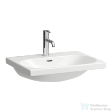 Laufen Lua 60x46 cm-es csiszolt aljú mosdó egy csaplyukkal, H8160830001041 szaniter