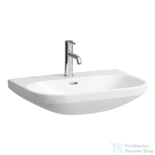 Laufen Lua 65x46 cm-es mosdó egy csaplyukkal,LCC bevonattal,H8110864001041 szaniter