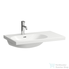 Laufen Lua 75x46 cm-es mosdó egy csaplyukkal,jobb oldali pulttal,H8170860001041 szaniter