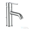 Laufen LUA egykaros mosdó csaptelep 118 mm-es kifolyócső, ECO, húzórudas lefolyószeleppel, króm H3110810041141