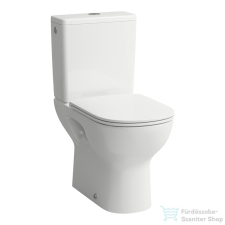 Laufen Lua perem nélküli hátsó kifolyású monoblokkos wc tartály és ülőke nélkül,H8240860000001 szaniter