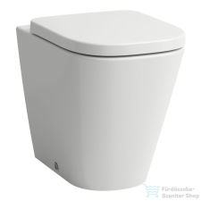 Laufen MEDA perem nélküli,mélyöblítésű,falhoz tolható álló wc,matt fehér H8231117570001 szaniter