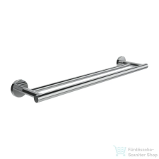 Laufen NIARA 60,2 cm-es dupla törölközőtartó, króm H3810620040021 fürdőszoba kiegészítő